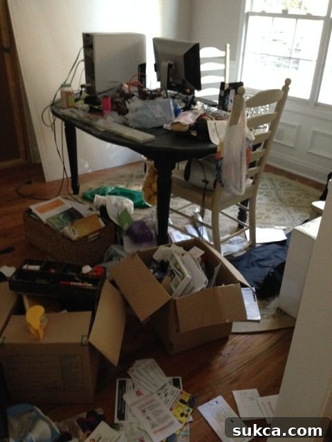 Refine and Ruin 4 dining-room-junk-room