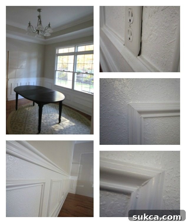 Refine and Ruin 6 faux-wainscot-botched