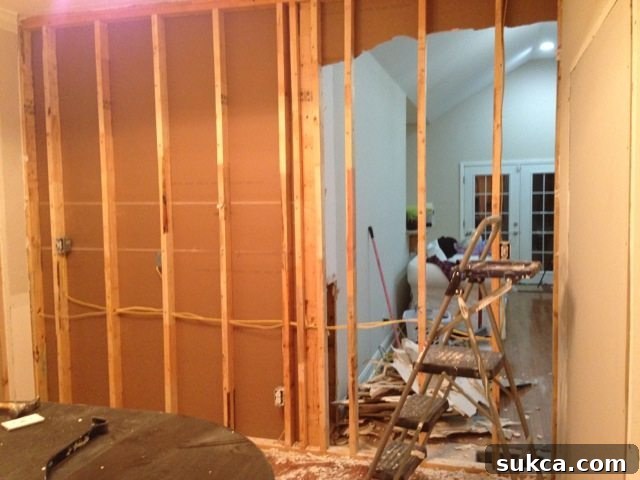 Refine and Ruin 10 dining-room-wall-demo