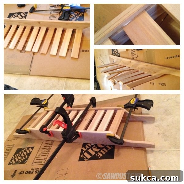 Step-by-Step Assembly of Your Cedar Bath Caddy