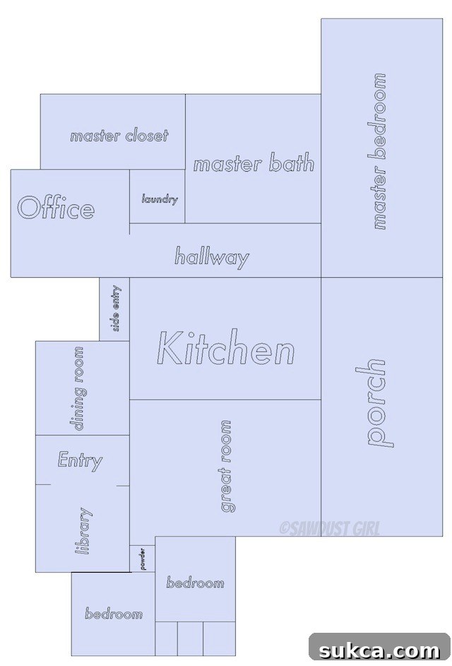 House floor plan