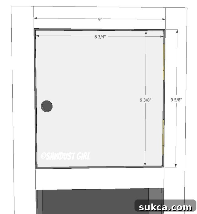 Doors for DIY lockers