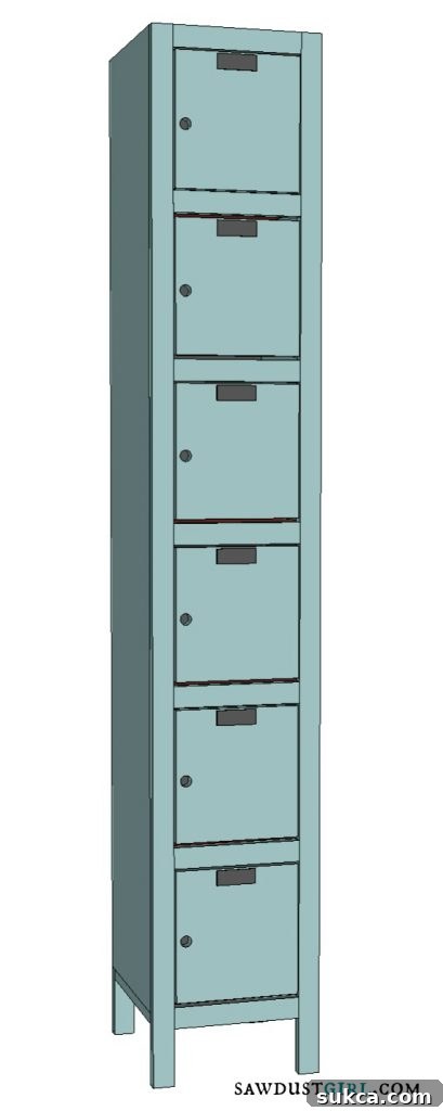 Build a DIY storage locker
