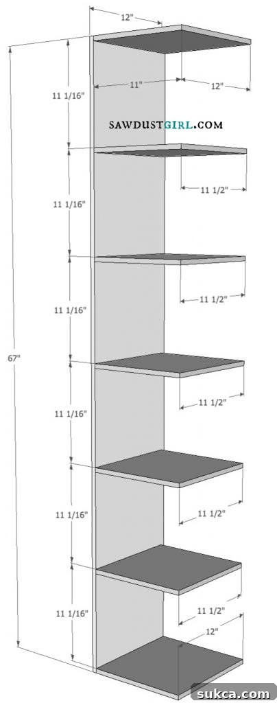 Build a storage locker with these free woodworking plans!