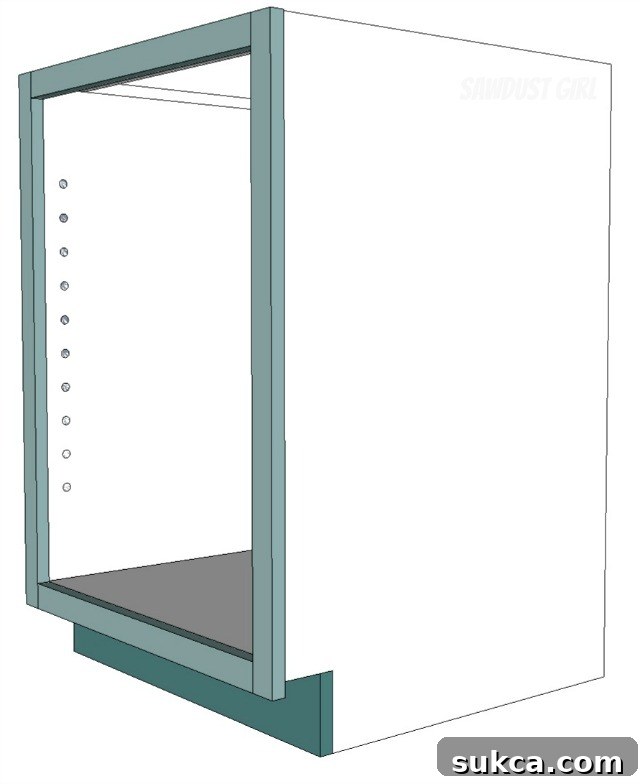 Three ways to build a basic kitchen cabinet