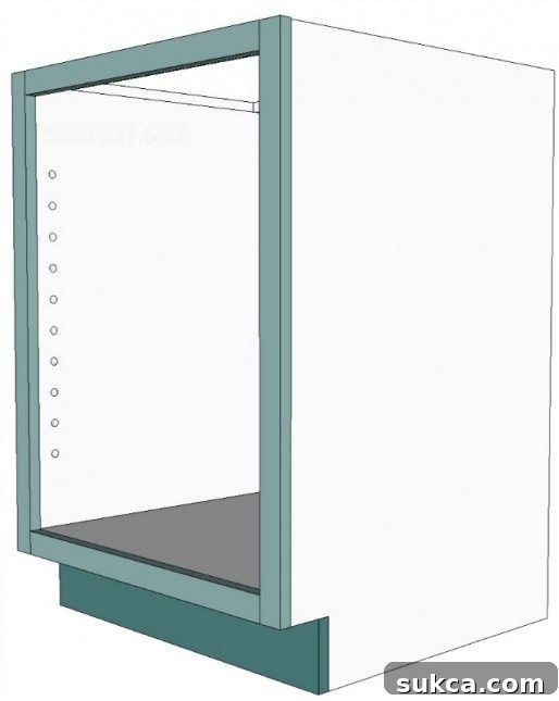 How to build a kitchen cabinet with dado joints using advanced woodworking techniques
