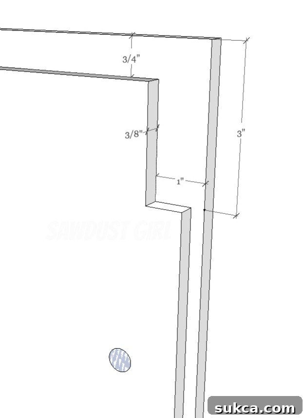 How to cut dados for kitchen cabinet cleats for stability