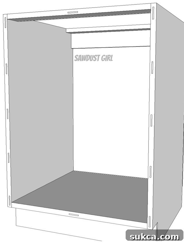 Achieving invisible cabinet face frame joinery with a biscuit joiner