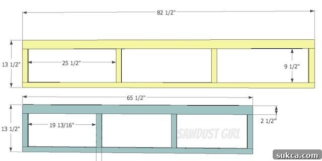 Queen Size Platform Bed Frame with Underbed Storage Drawers 13 Build it: Queen Platform Storage Bed