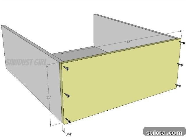 Queen Size Platform Bed Frame with Underbed Storage Drawers 4 diy projects