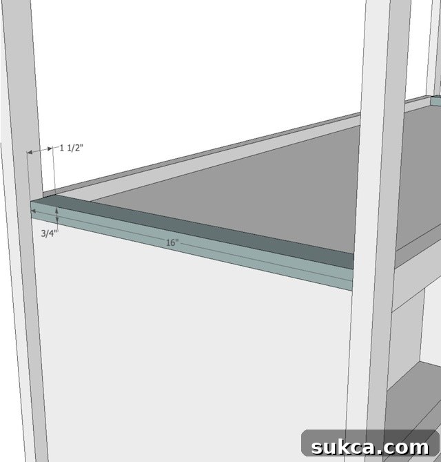 Free Plans to build an apothecary console table from Sawdust Girl.