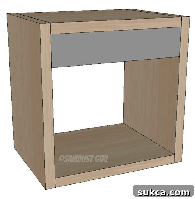 How to Build Hanging Storage Boxes - Adding the Cleat