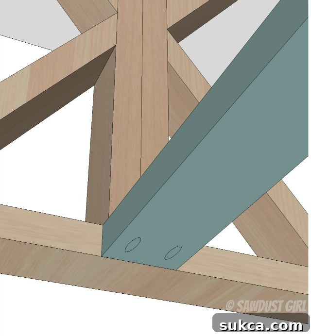 Craft Your Custom X-Base Dining Table 7 X base farmhouse table plans from SawdustGirl.com