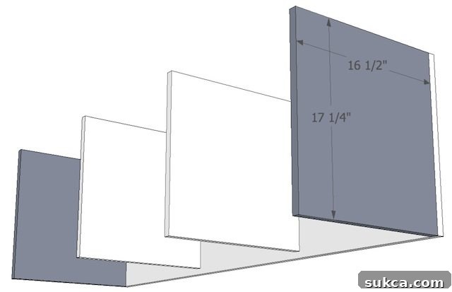 King size upholstered storage bench plans from SawdustGirl.com