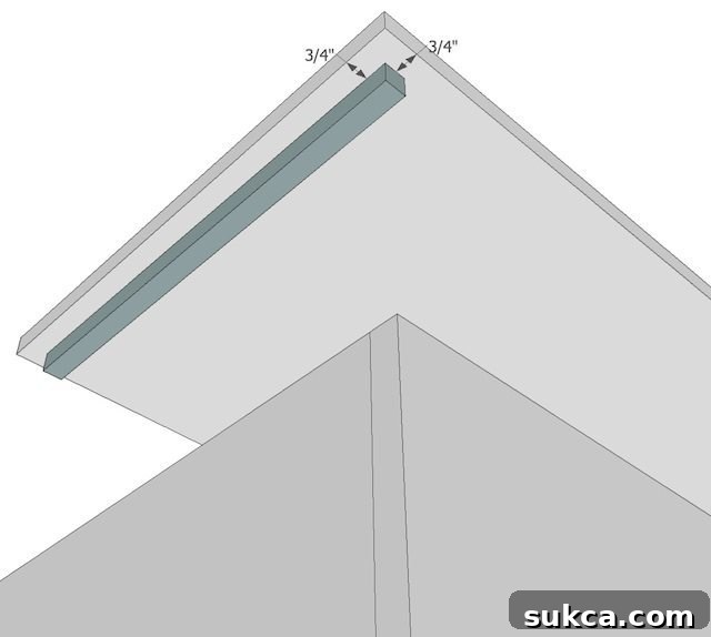 King size upholstered storage bench plans from SawdustGirl.com