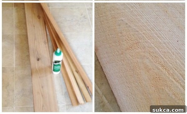 Making a cedar bath caddy from fence pickets