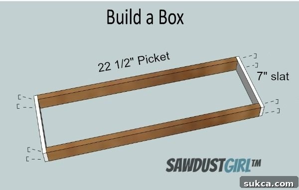 Building a wooden bath caddy with staples