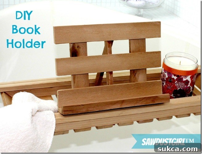 How to Make a DIY Book Holder step-by-step guide