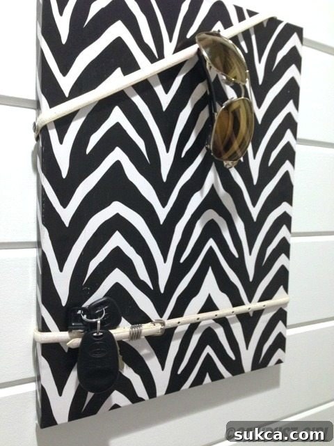 DIY Memo Board - A Simple and Stylish Home Organization Project