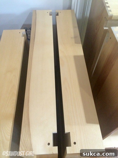 Dovetail kitchen drawers