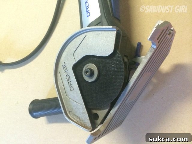 Dremel UltraSaw with Metal Cutting Disk for DIY Projects