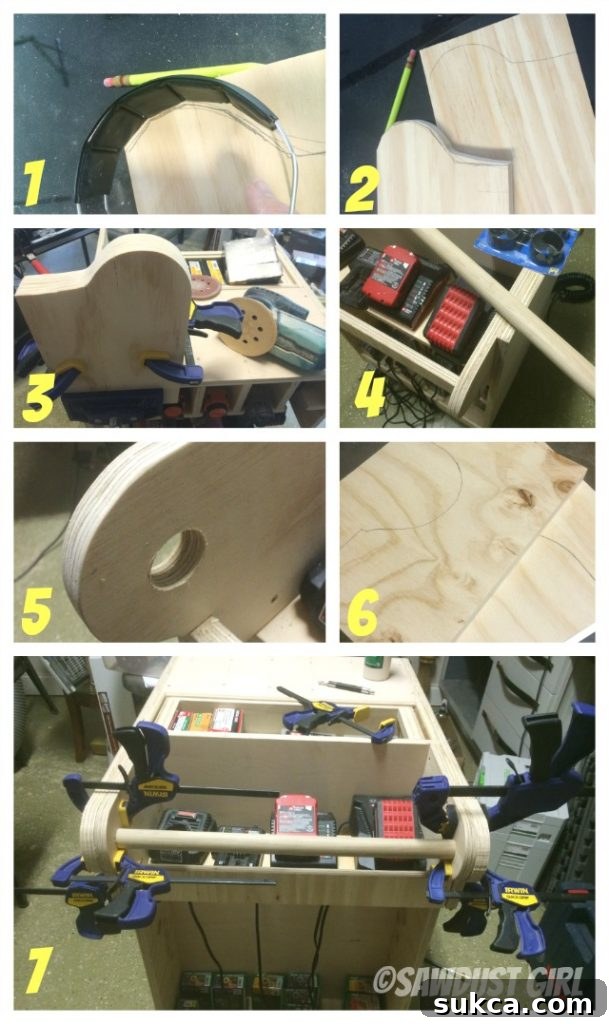 shop_built_rolling_work_cart_step 10 - handles