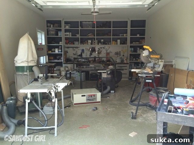 Workshop Cleanup: Before the Transformation