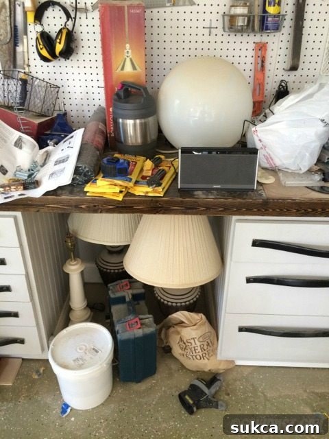 Workshop Treasures Awaiting Their Purpose