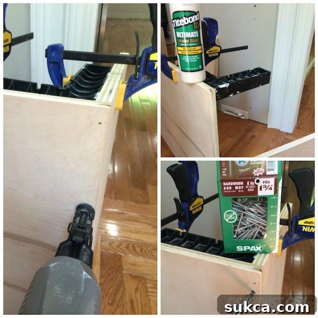 How to Make a Storage Bench and Cabinets for Your Side Entry - Tutorial