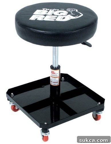 Fun and Inexpensive Gift ideas for DIY'ers - Pneumatic Shop Seat