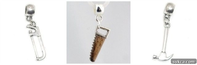 Gift ideas for DIY'ers - tool charms