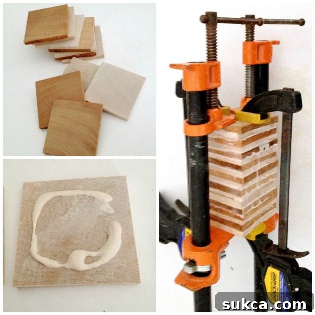 DIY Napkin Ring Assembly