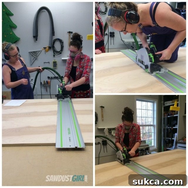 How to Choose the Best Track Saw to Buy 2021 - Plunge saw safety