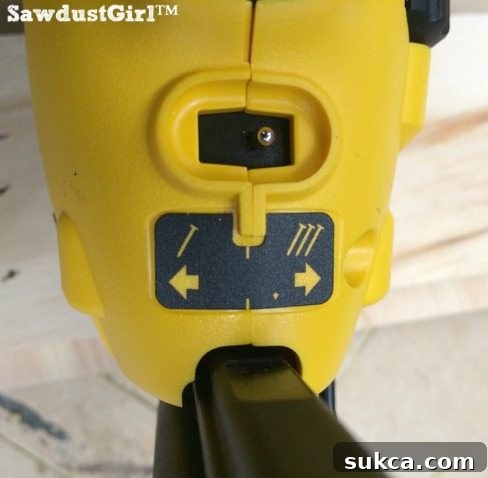 Visual comparison of different nail gun types and sizes for various projects