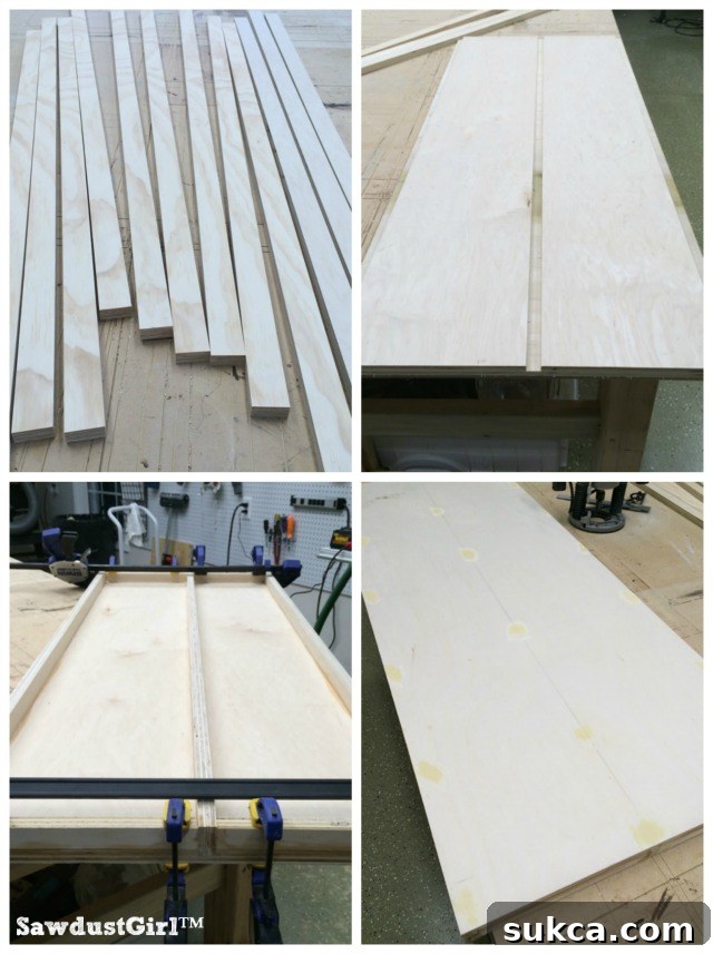 Custom Shelf Assembly for Built-in Bookcase Routing dados into 3/4 inch plywood shelves for 1/4 inch bottom panels
