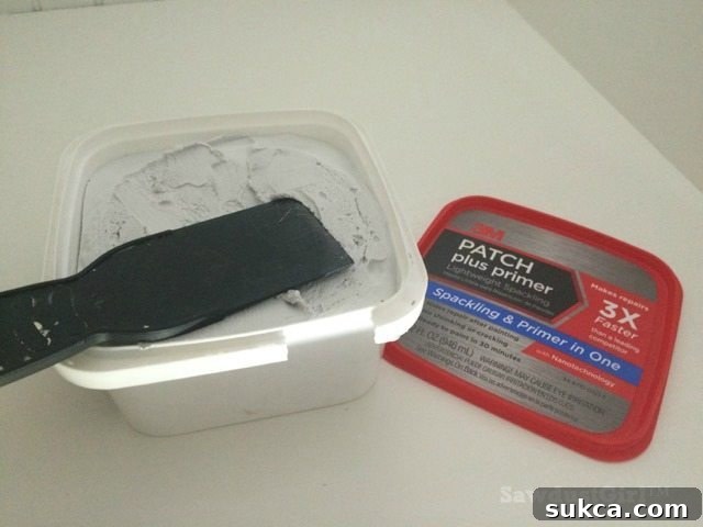 Patch plus Primer for easy drywall repair