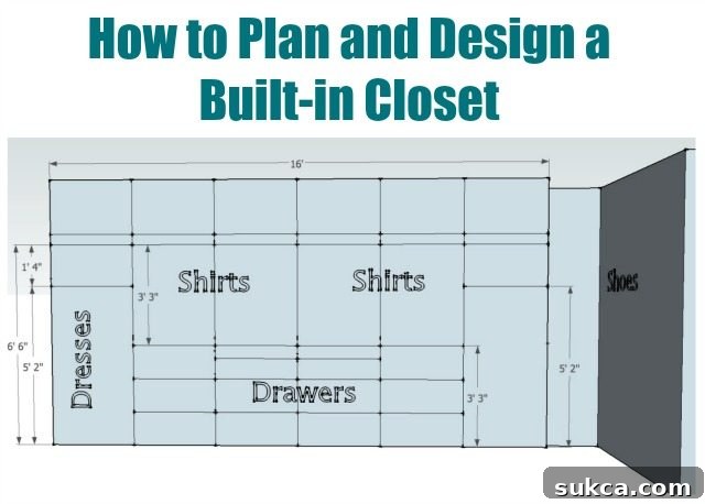 How to plan your custom walk-in closet design efficiently