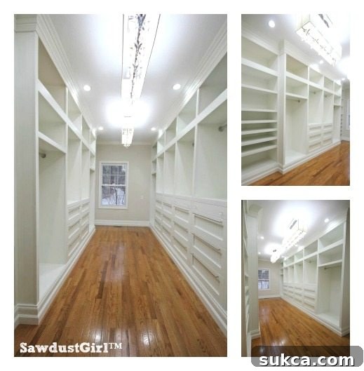 Visualize and plan your walk-in closet design with precision