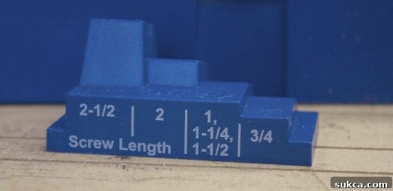 Kreg R3 Jr. case with drill bits and stop collar setting guide