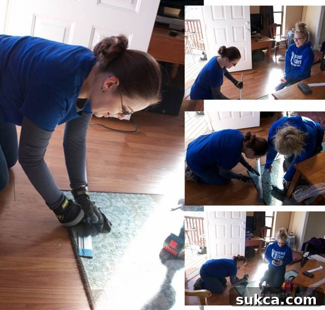 Drilling New Holes in Door Sweep How to install a Door Sweep