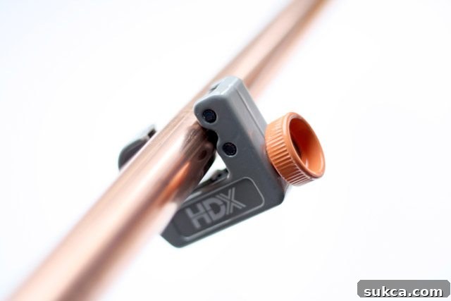 Cutting Copper Pipe for DIY Project DIY Copper Pipe Magazine Rack