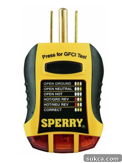 Using an Outlet Tester outlet tester