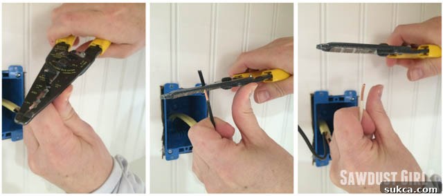 Wire Stripping for Outlet Wiring How to wire an electrical outlet: Stripping wires