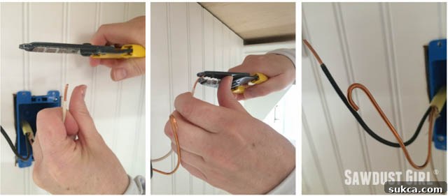 Forming Wire Hooks for Outlet How to wire an electrical outlet: Looping wires