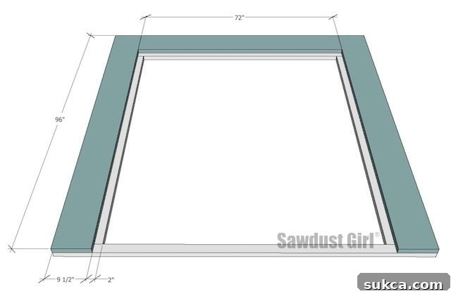 Attaching the Platform to the Bed Base