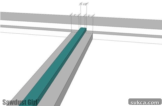 How to Make an Industrial Platform Bed - Woodworking Plans - Industrial platform bed - free and easy project plans from https://sawdustgirl.com.