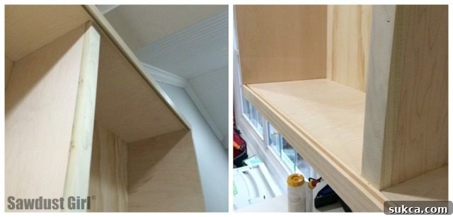 Face Frame for Sliding Doors Upper China Hutch Face Frame Construction
