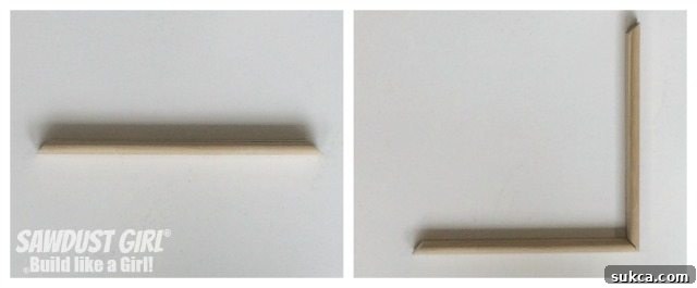 Dry fitting beaded trim to a face frame
