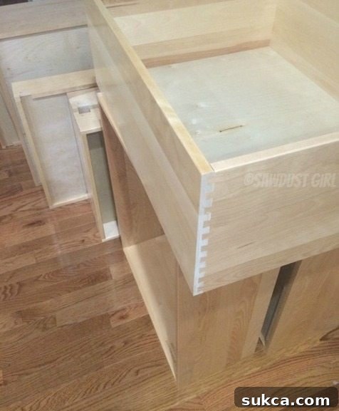 Custom Drawers from QuikDrawers High-quality custom drawers from QuikDrawers for China Hutch