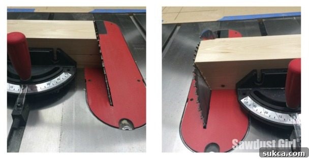 Trimming and shaping legs for a custom wood console table project